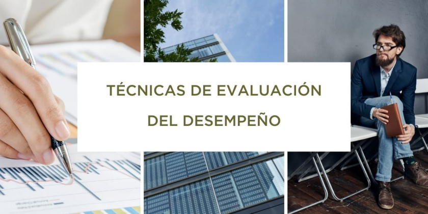 ¿Qué técnicas de evaluación del desempeño existen?